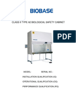 3Q (IQ OQ PQ) Biosafety Cabinet