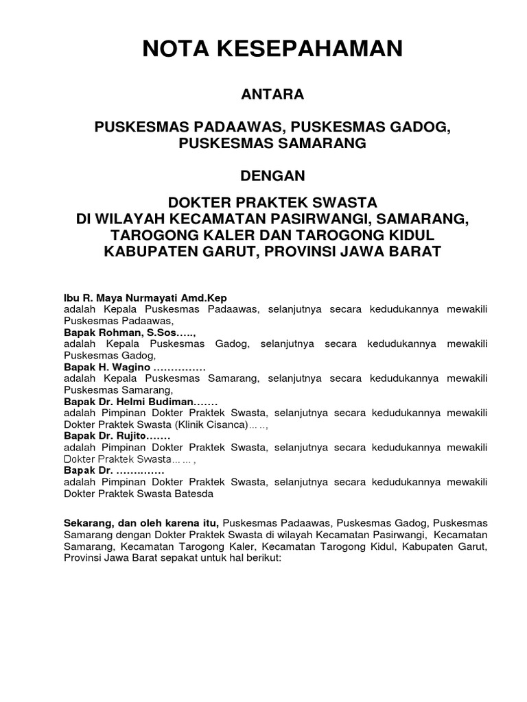 Nota Kesepahaman (MoU) Bus Pariwisata: Panduan Komprehensif dan Implikasinya