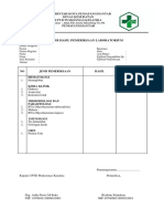 313510025 Formulir Pemeriksaan Laboratorium