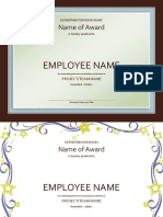 Award Certificate Templates