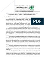 Kerangka Acuan Orientasi Pelatihan BHD Staf PKM Pringgasela