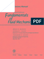 Munson. Fundamentals of Fluid Mechanics, Student Solution Manual (T) (C) (204s)