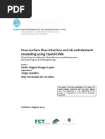 Free-surface Flow Interface and Air-Entrainment Modelling Using OpenFOAM