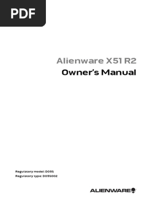 Alienware X51 R2 Owner S Manual En Us Booting Bios