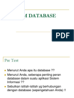 Materi 1 Sistem Database