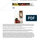 Caderno de caligrafia