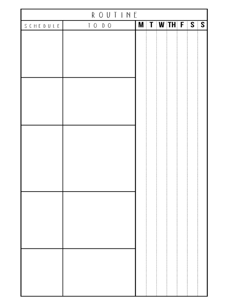 Routine Personal | PDF
