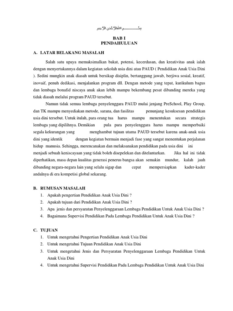 Makalah Kelembagaan Paud 3