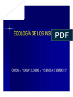 Ecologia de Insectos