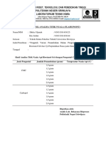 Hasil Analisa Lab Poltek