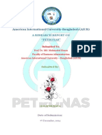 Term Paper On PETRONAS PDF