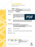 Surgical Antibiotic Prophylaxis Guideline – Gastrointestinal Surgery [South Australian Advisory Group on Antibiotic Resistance].pdf