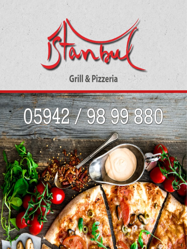 Pizzeria Istanbul Uelsen Speisekarte