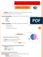 Population and The Economy - 5º P