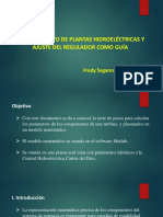 Modelamiento Matemático de Centrales Hidroeléctricas