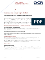 Asexual and Sexual Reproduction Lesson Element