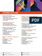 HTML5CSSFundamentals Course Outline