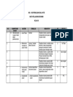 Kisi - Kisi Soal Hots Email Ke - 6 (Kelas Xi) (2) (Ekonomi)