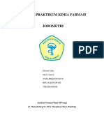 Laporan Praktikum Kimia Farmasi Iodo Dan Iodi Intan