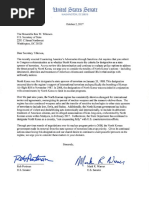 North Korea Letter to Tillerson