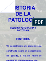 Historia de La Patologia