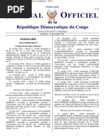 Constitution de la République du Congo 2015 | PDF | Gouvernance | Justice