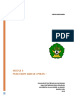 Modul 8 - Sistem Operasi