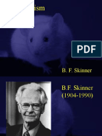 Behaviorism: B. F. Skinner