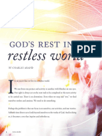 God’s rest in a restless world - Charles Arand | Jesus, the restorer of rest - Thomas Egger