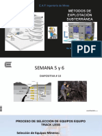 Diapositiva # 10 Métodos Subterráneos 2017 I S 5-6