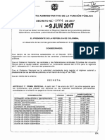 Decreto 1004 Del 09 de Junio de 2017