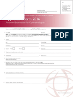 Ico App Form Adv Exam 2016