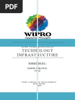 Download Wipro INFORMATION TECHNOLOGY INFRASTRUCTURE by Rakesh Ranjan SN36088932 doc pdf