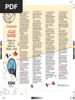  Marcador de Livros Roteiros na França - Kardecpedia