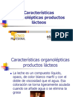 Caracteristicas Organolepticas Lacteos