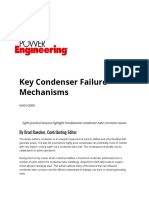 Key Condenser Failure Mechanism