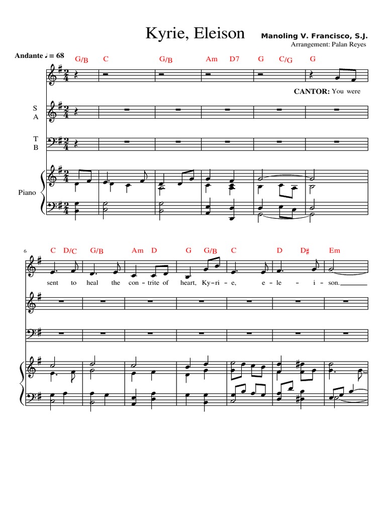 Lord Have Mercy Kyrie Eleison Christian Denominational Families