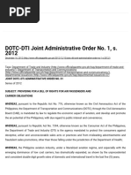 DOTC-DTI Joint Administrative Order No. 1, S 2012