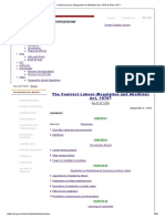 Contract Labour (Regulation & Abolition) Act, 1970 & Rules 1971