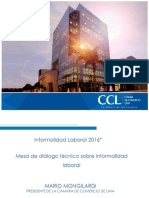 Informalidad Laboral 2016