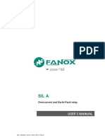 Fanox SIL-A User Manual