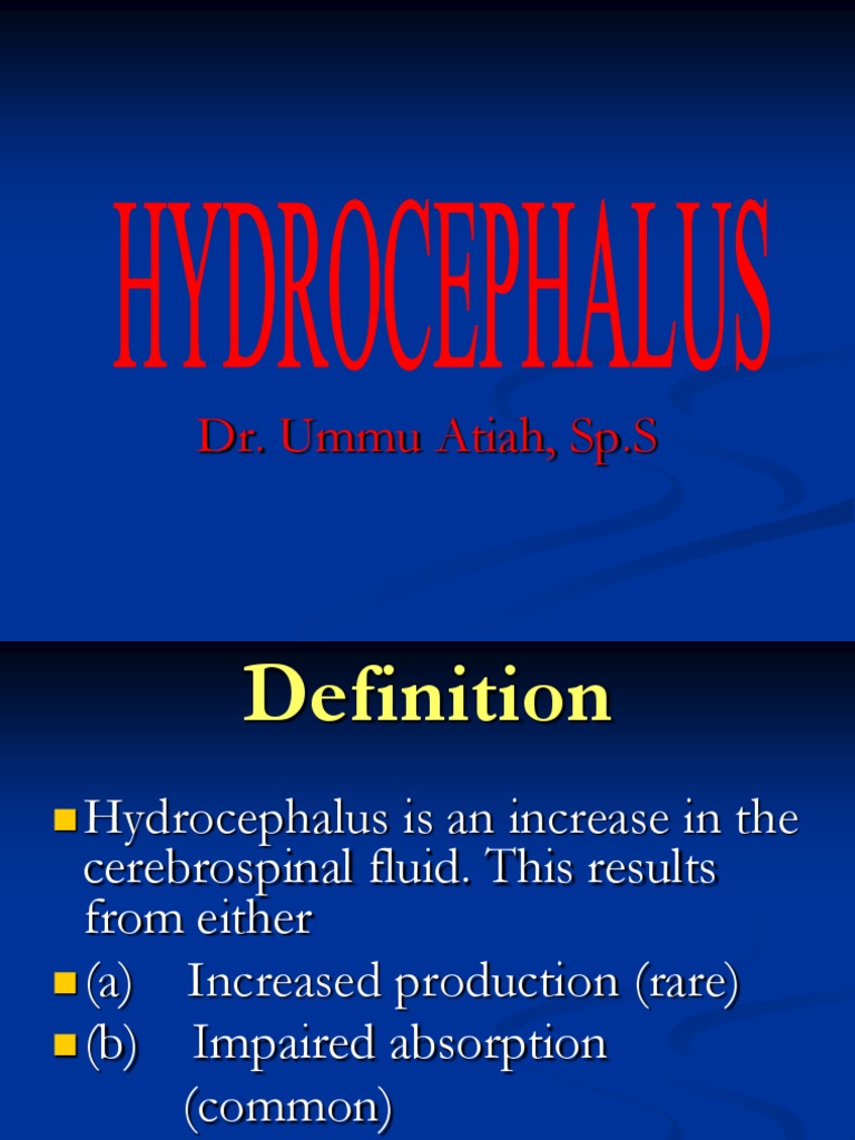 Dr. Ummu Atiah, SP.S | PDF | Cerebrospinal Fluid | Neurology