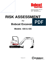 Risk Assessment - Zeroswing Excavator