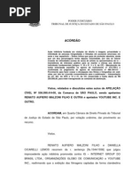 Caso Cicarelli - Acórdão