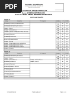 Grade Engenharia Mecânica da Faculdade Souza Marques