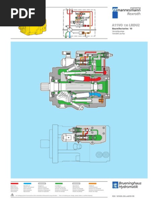 A11vo 130 Lrdu2 | PDF | Hydraulics 