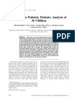 Mucocele in Pediatrik Patient