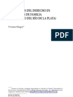 Viviana Kluger - Las Fuentes Del Derecho en Los Pleitos de Faminlia en El Virreinato Del Rio de L