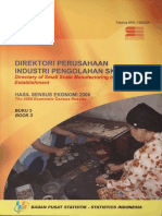 ID Direktori Perusahaan Industri Pengolahan Skala Kecil Buku III Hasil Se 2006 PDF