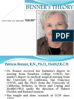 Patricia Benner's Novice to Expert Theory